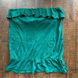 American Eagle Jersey Knit tube top with shelf bra Medium M